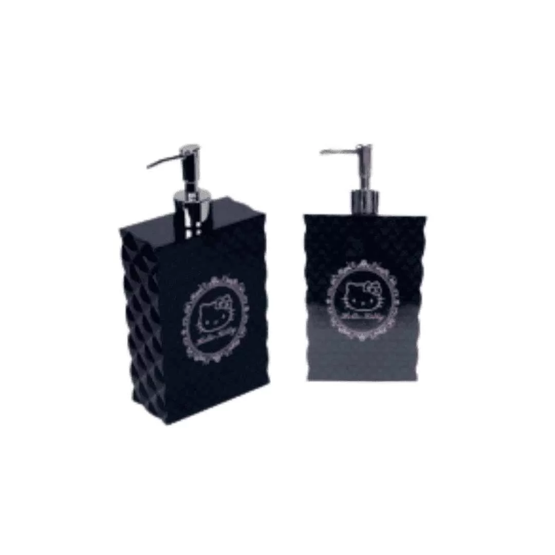 DISPENSADOR DE JABON HELLO KITTY COLOR NEGRO