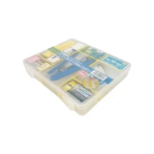 ORGANIZADOR CUADRARO CON DIVISIONES, COLOR BLANCO