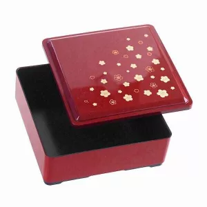CAJA JAPONESA COLOR ROJO