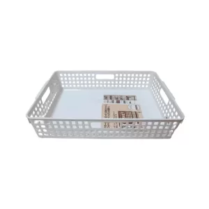 CESTA DE ALMACENAMIENTO BLANCA