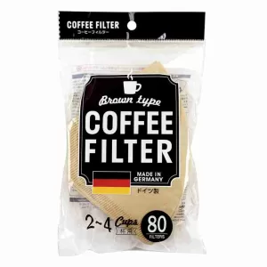 FITRO DE CAFÉ COLOR NEGRO PARA 2-4 TAZAS