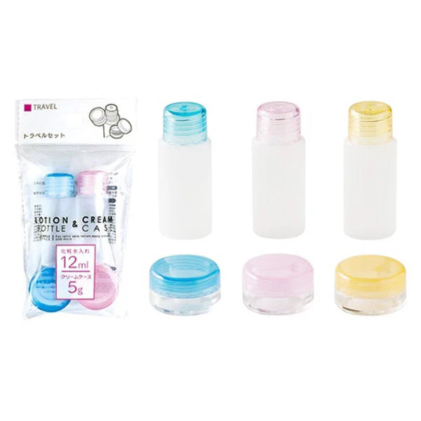 SET DE VIAJE 4P (2 BOTELLAS, 2 ENVASES DE CREMA)