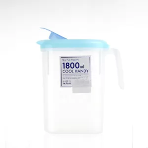 JARRA DE 1 LITRO TAPA CELESTE