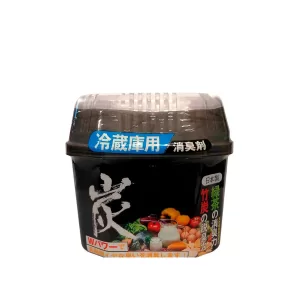 ABSORBENTE DE OLORES PARA LA REFRIGERADORA, A BASE DE CARBON, 160G