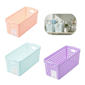 CESTA ORGANIZADORA COLORES PASTEL