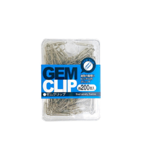 CLIPS PLATEADO 200 PCS