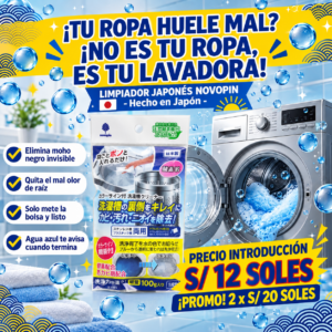 PAÑO LIMPIADOR PARA EL TAMBOR DE LA LAVADORA 100G